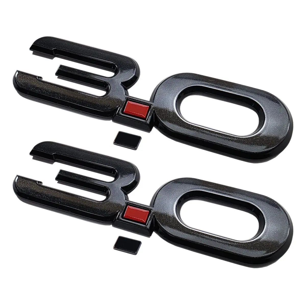 Upr 3.0 Emblem Set - Gloss Black 1