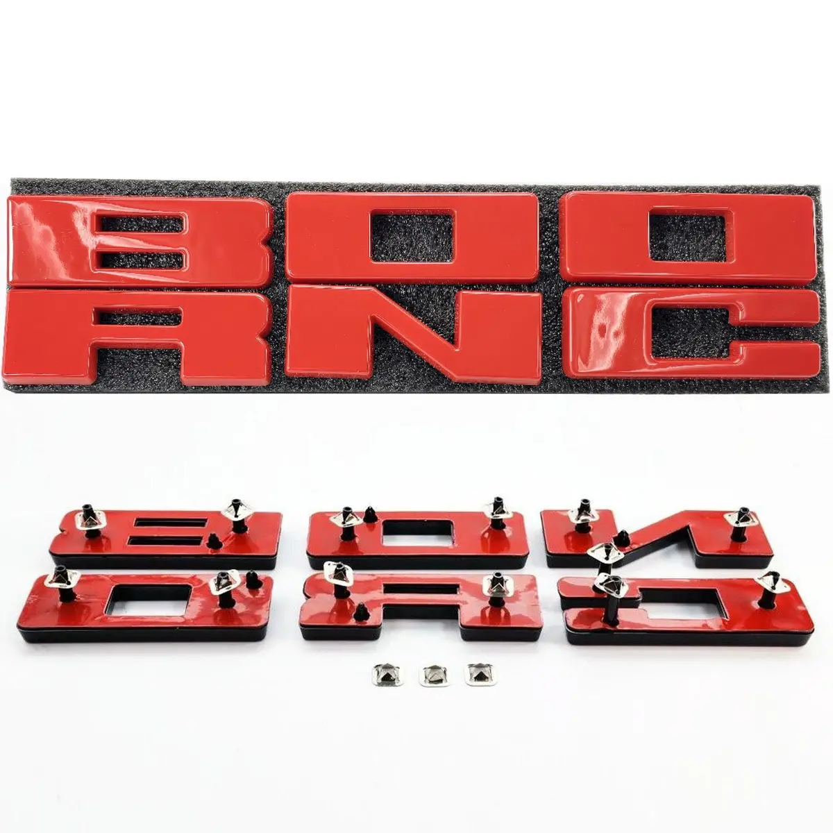 Upr 2021-2023 Chevy Bronco Front Grille Letters -Area 51 1