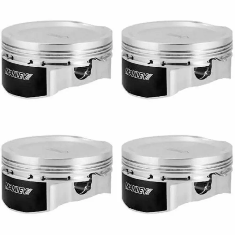 Manley 04+ Subaru Wrx Sti (Ej257) Std Stroke 99.55Mm +.05Mm Bore 8.5:1 Dish Piston And Ring Set 2