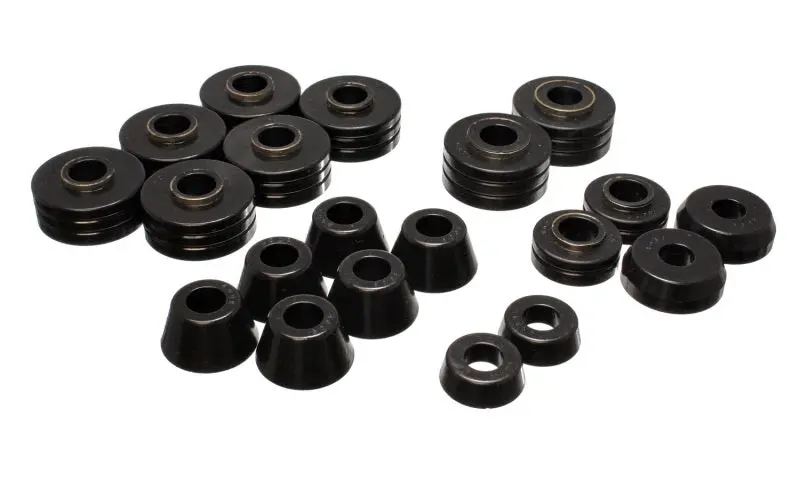 Energy Suspension Fd Bronco Body Mount Set - Black 1