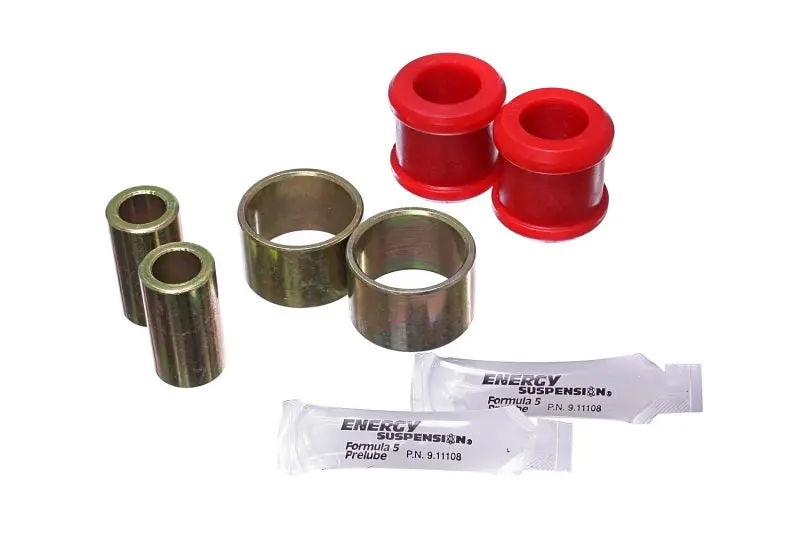Energy Suspension 07-14 Jeep Wrangler Red Rear Track Arm Bushing Set 1