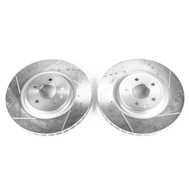 Power Stop 12-20 Jeep Grand Cherokee Front Drilled & Slotted Rotor - Pair 1
