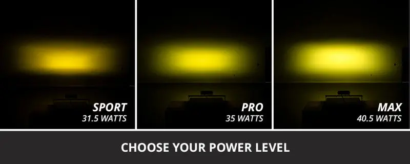 Diode Dynamics Ss6 Max Yellow Combo Flush Abl (Single) 3000K 2