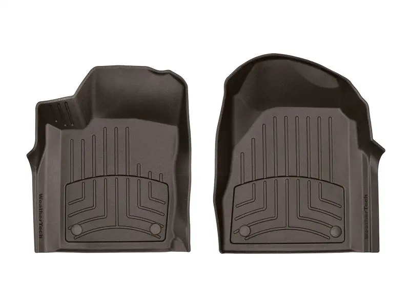Weathertech 2016+ Dodge Durango / Jeep Grand Cherokee Front Floorliner Hp - Cocoa 1
