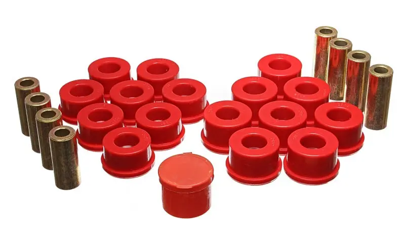 Energy Suspension Control Arm Bushings - Rear - Red 1