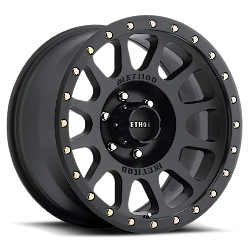 Method Mr305 Nv 17X8.5 25Mm Offset 6X135 94Mm Cb Matte Black Wheel 1