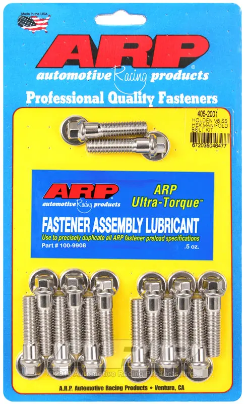 Arp Holden V8 Ss Hex Manifold Bolt Kit 1