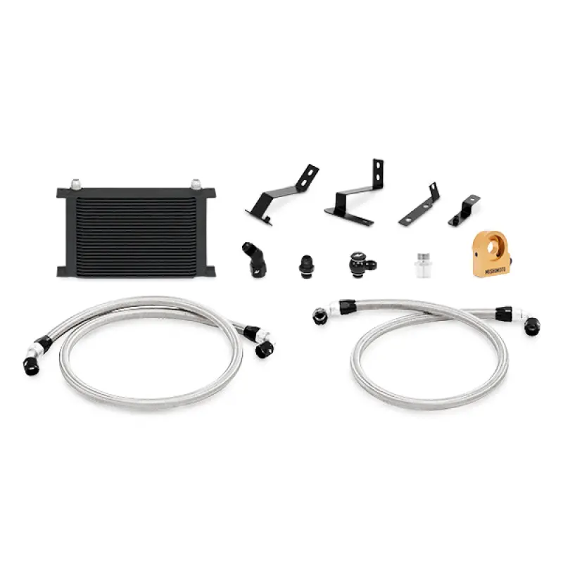 Mishimoto 2016-2025 Chevy Camaro Oil Cooler Kit With Thermostat - Black 1