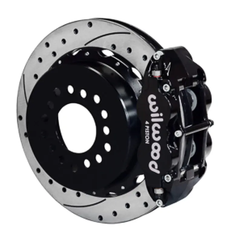 Wilwood Narrow Superlite 4R Rear Kit 14In Drilled G-Body W/ 2.62In Axle Offset 1