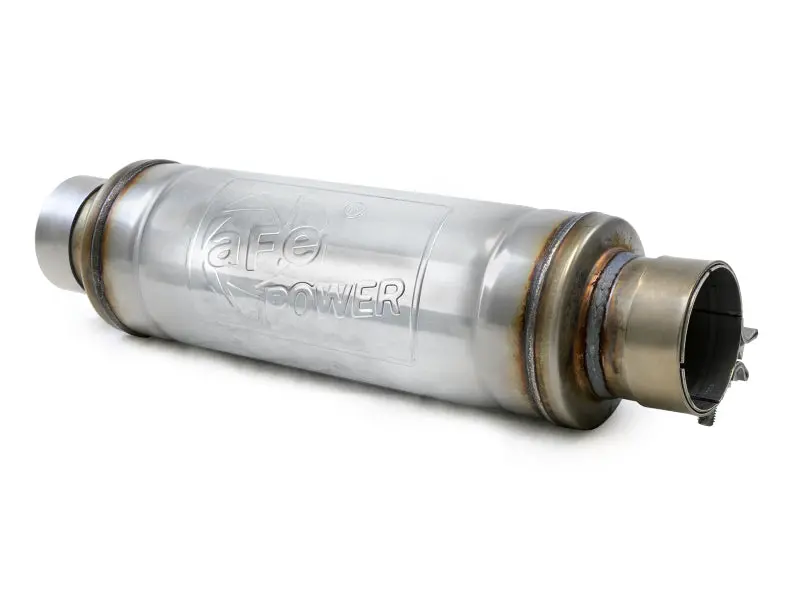 Afe Mach Force-Xp Muffler 3 In Id Center/Center X 5 In Dia. X 19 In Overall Length - Round Body 1