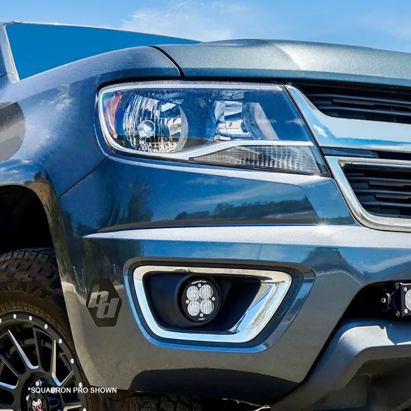 Baja Designs 15-19 Chevrolet Colorado / Silverado 2500Hd/3500Hd Squadron Sport Fog Pocket Kit 1