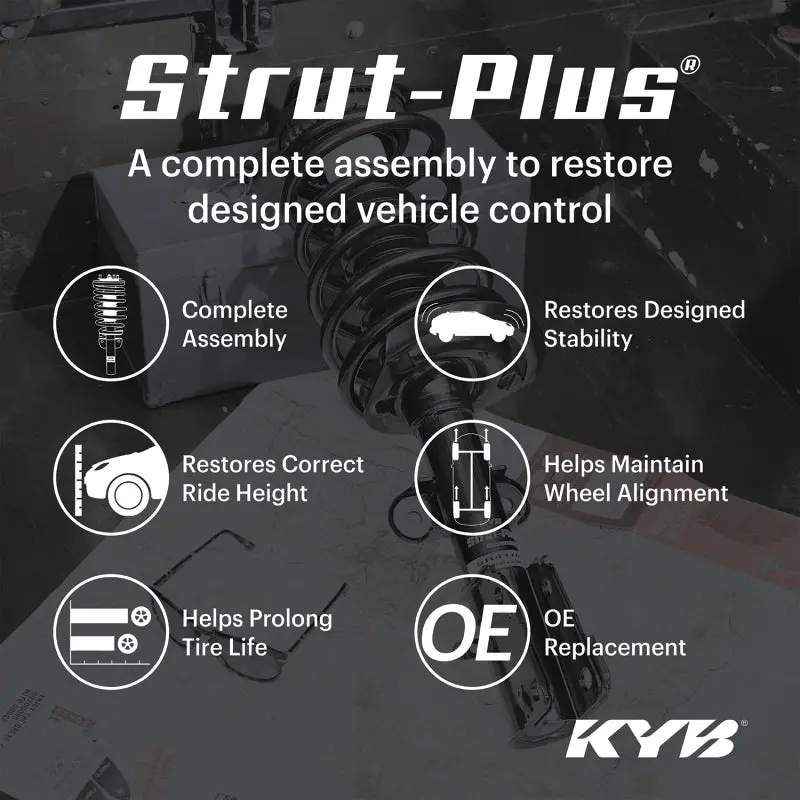 Kyb Shocks & Struts Strut Plus Rear Jeep Grand Cherokee 2010-2005 1