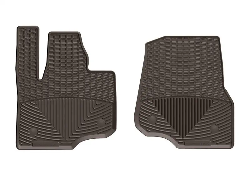 Weathertech 2018+ Lincoln Navigator / Navigator L Front Rubber Mats - Cocoa 1