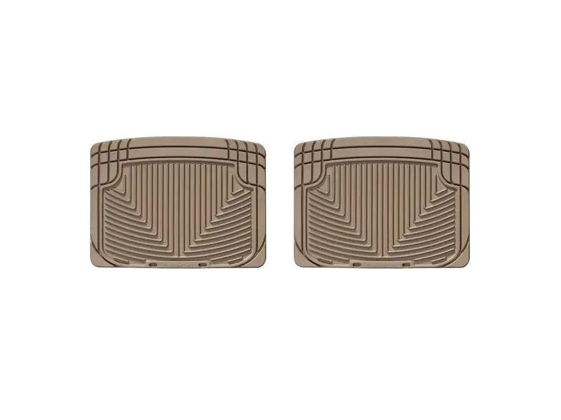 Weathertech 93 Mercedes-Benz 300Ce Rear Rubber Mats - Tan 1