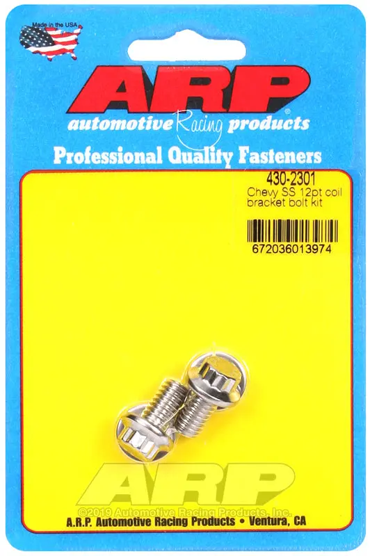 Arp Chevy Ss 12Pt Coil Bracket Bolt Kit 1