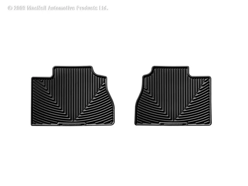 Weathertech 2002-2008 Dodge Ram 1500 Rear Rubber Mats - Black 1