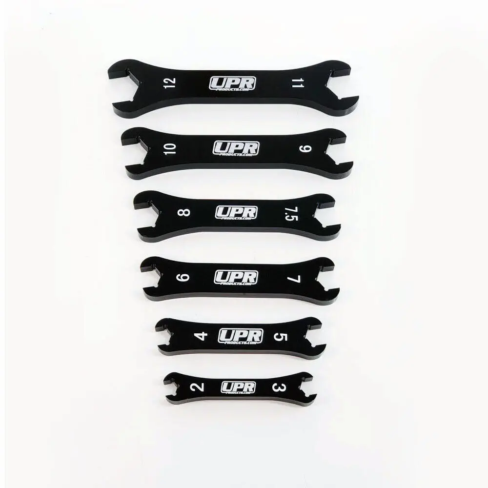 Upr An Wrench Set Double Sided 6 Piece Black 1