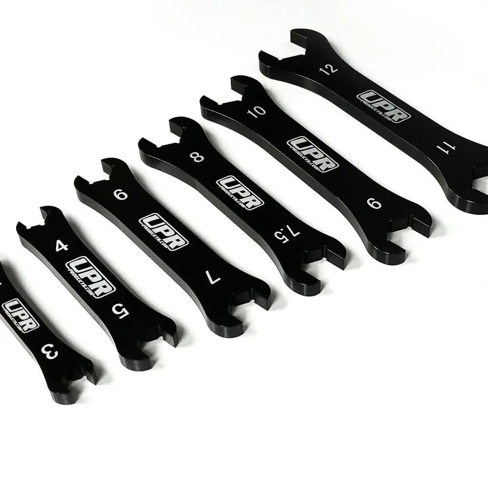 Upr An Wrench Set Double Sided 6 Piece Black 2