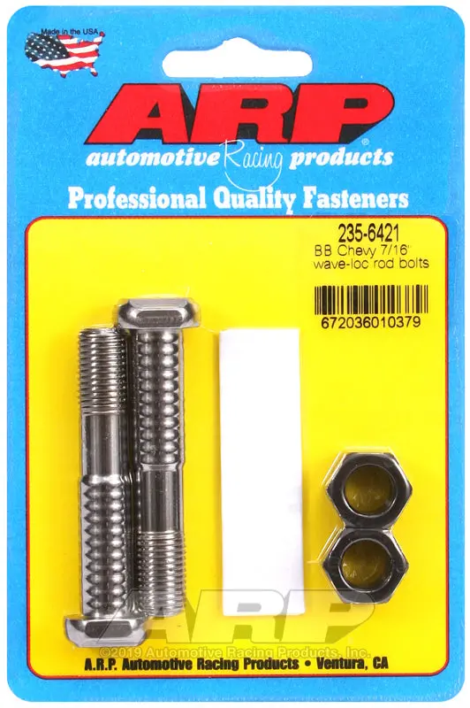 Arp Bb Chevy 7/16In Pro Wave-Loc 2Pk Rod Bolt Kit 1