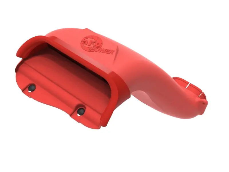 Afe Rapid Induction Dynamic Air Scoop 2021-2025 Ford F-150V6/V8 - Red 1
