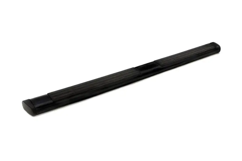 Lund 07-17 Chevy Silverado 1500 Ext. Cab 6In. Oval Straight Black Nerf Bars - Black 1