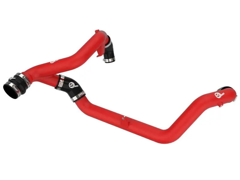 Afe Bladerunner 2 1/4In Intercooler Hot Side Charge Pipe 22-23 Ford Explorer V6-3.0L (Tt) - Red 1