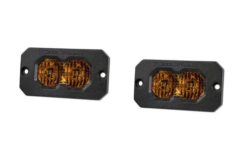 Diode Dynamics C2 2.0 Pro Yellow Combo/Driving Flush Abl (Pair) 1