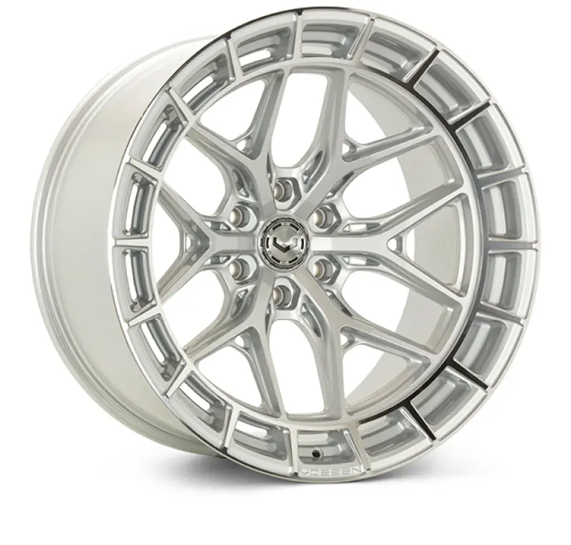 Vossen Hfx-6 22X12 - 6X135 - Et-44 - Ultra Deep - 87.1 - Silver Polished Wheel 1
