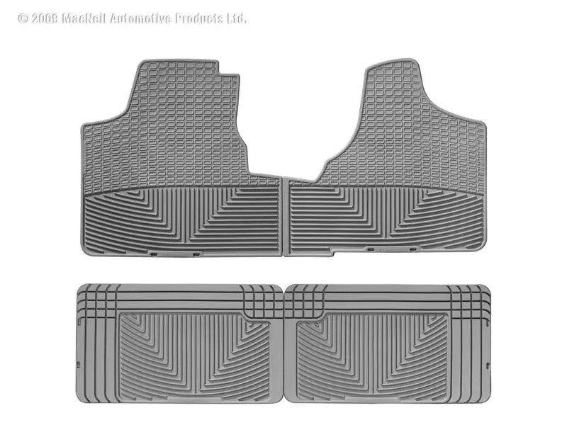 Wt Rubber Mats - Front - Grey 1