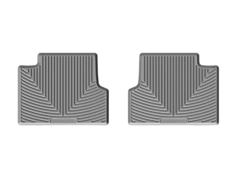 Weathertech 14+ Jeep Cherokee Rear Rubber Mats - Grey 2