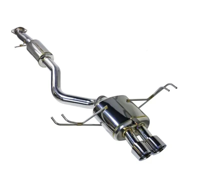 Remark 24+ Toyota Gr Corolla Dual Center Exit W/ Resonator Stainless Steel Catback Exhaust 1