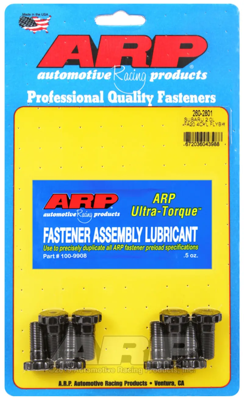 Arp Subaru 2.0L Fa20 4Cyl Flywheel Bolt Kit 1