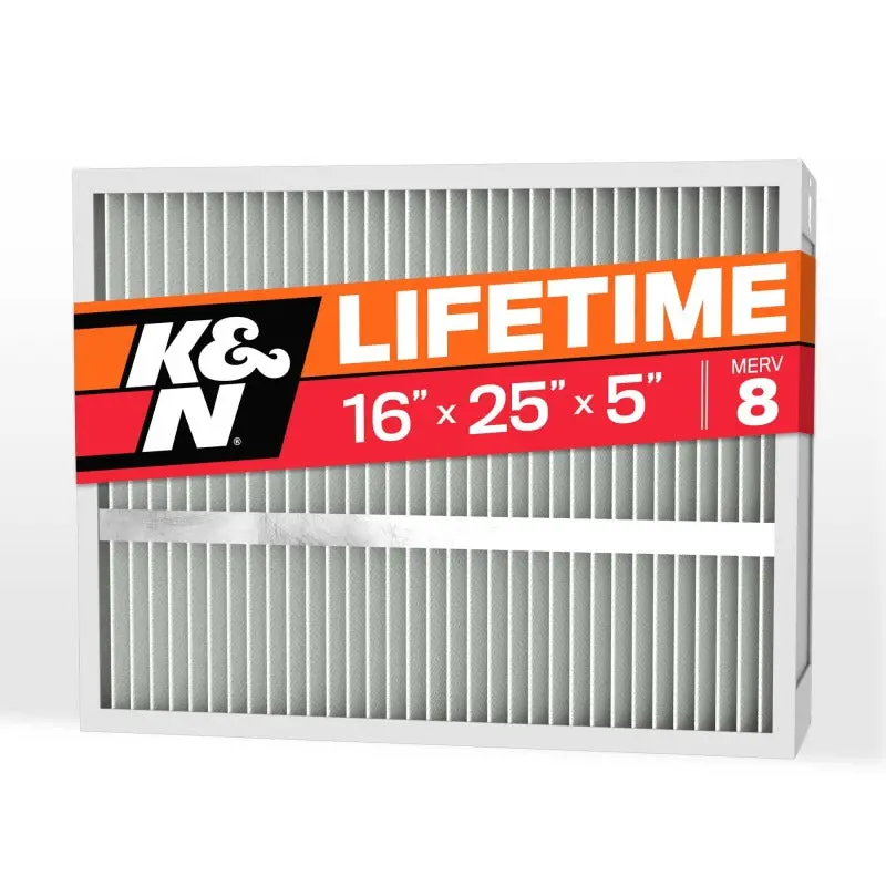 K&N - Hvac Filter 16X25x5 Merv 8 1
