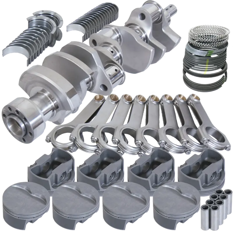 Eagle Chevy 350 1Pc 3.750In Crank 6.000In H-Beam -5Cc Flat Top 4.060In Pistons Balanced Assembly 1