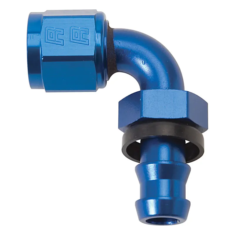 Russell Performance -4 An Twist-Lok 90 Degree Hose End (Blue) 1