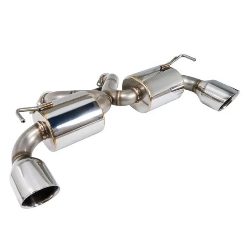 Remark Nissan 370Z (Z34) V2 Axle Back Exhaust W/Stainless Steel Double Wall Tip 1