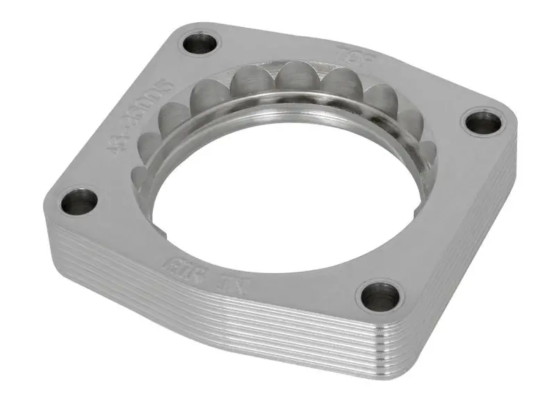 Afe Silver Bullet Throttle Body Spacers Tbs 01-16 Nissan Patrol (Y61) I6-4.8L W/ Automatic Trans 2