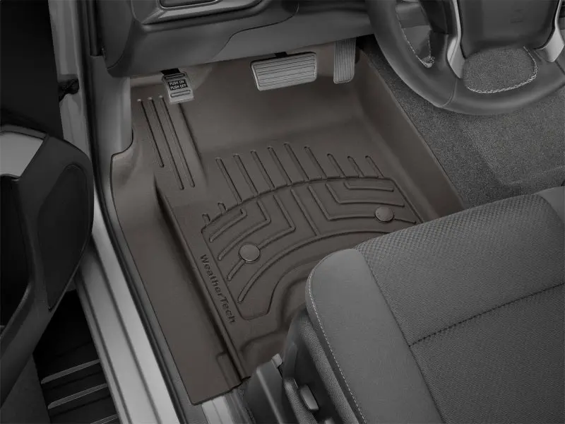 Weathertech 2019+ Ram 2500/3500 Crew/Mega Cab (No Pto) Front Floorliner Hp - Cocoa 1