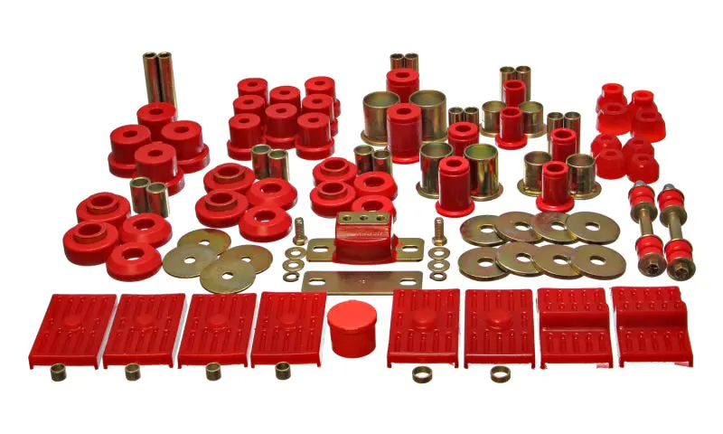 Energy Suspension 76-79 Firebird / 75-79 Nova Red Hyper-Flex Master Bushing Set 1