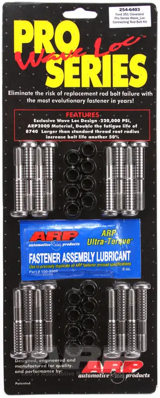 Arp Sb Ford 351C Wave-Loc Rod Bolt Kit 1