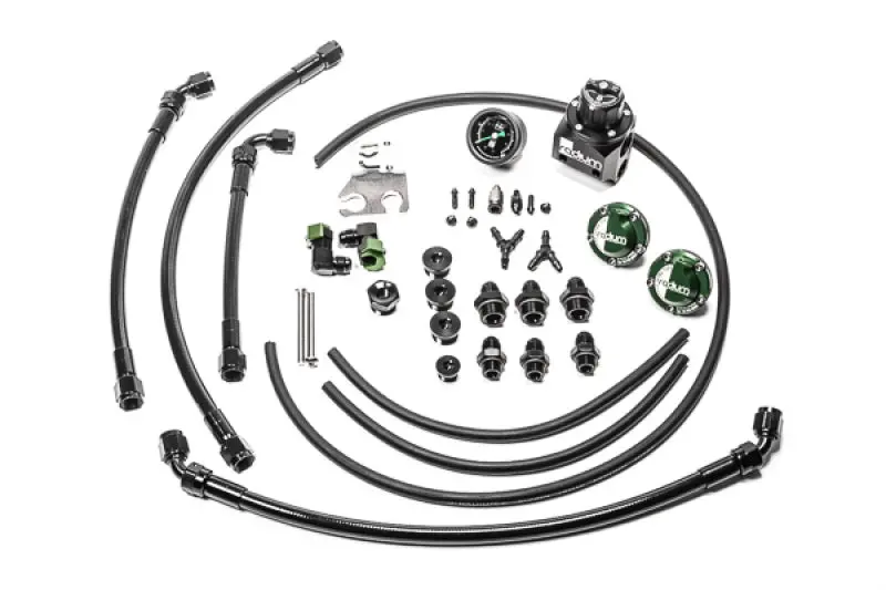 Radium Engineering Nissan R35 Gt-R Vr38dett Fuel Rail Plumbing Kit 1