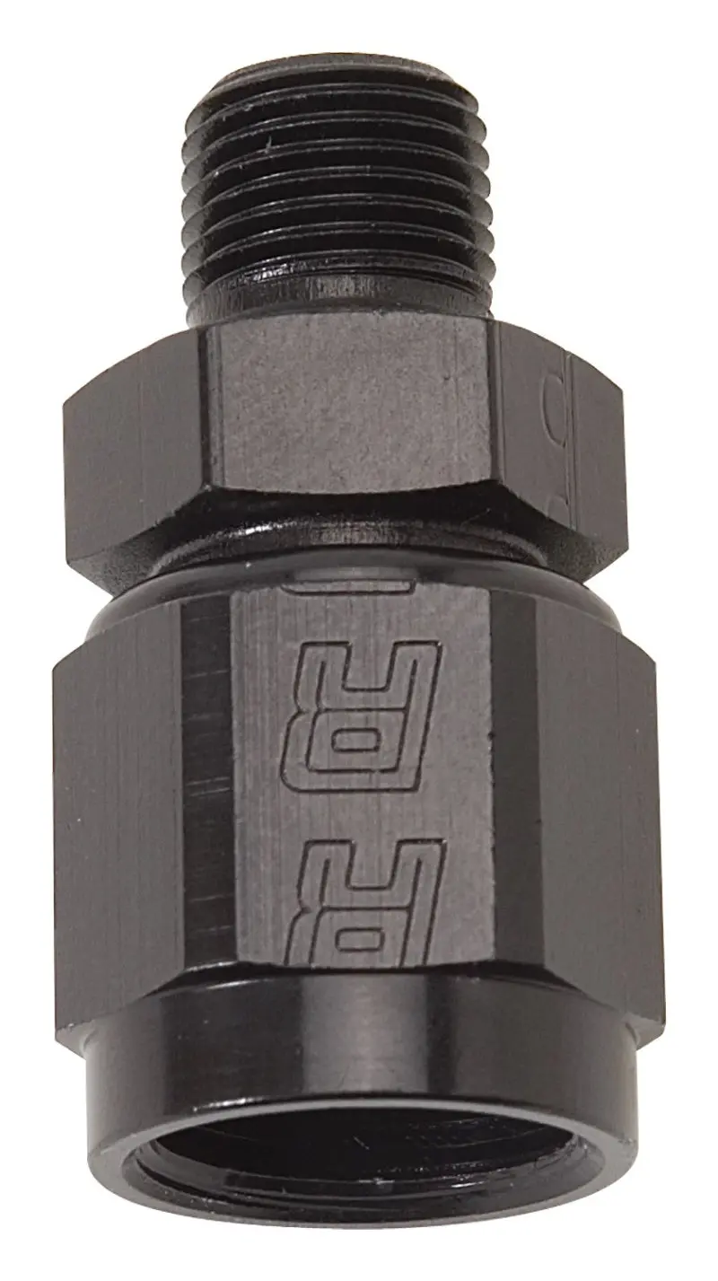 Russell Performance -6 An Straight Female To 1/8In Male Npt Fitting (Black) 1