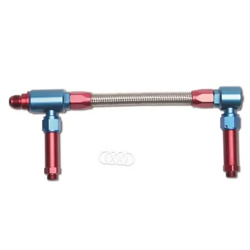 Russell Performance -8 An To -8 An Proflex King Demon Carb Dual Inlet Carb Kit (Red/Blue) 2