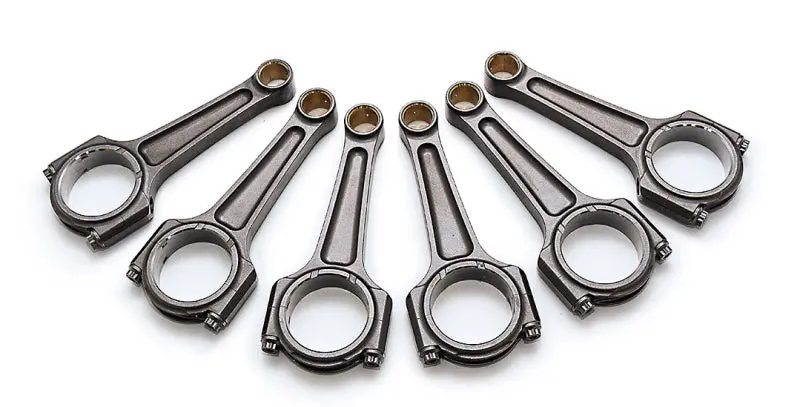 Manley Nissan Rb30e/T H-Plus Beam Connecting Rod W/ Arp 2000 Bolt Set 1