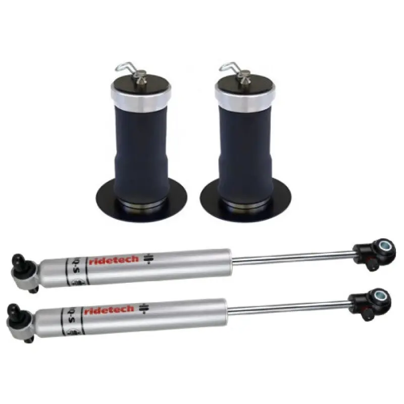 Ridetech 64-72 Gm A-Body Rear Coolride Air Spring & Rq-S Shock Kit 1