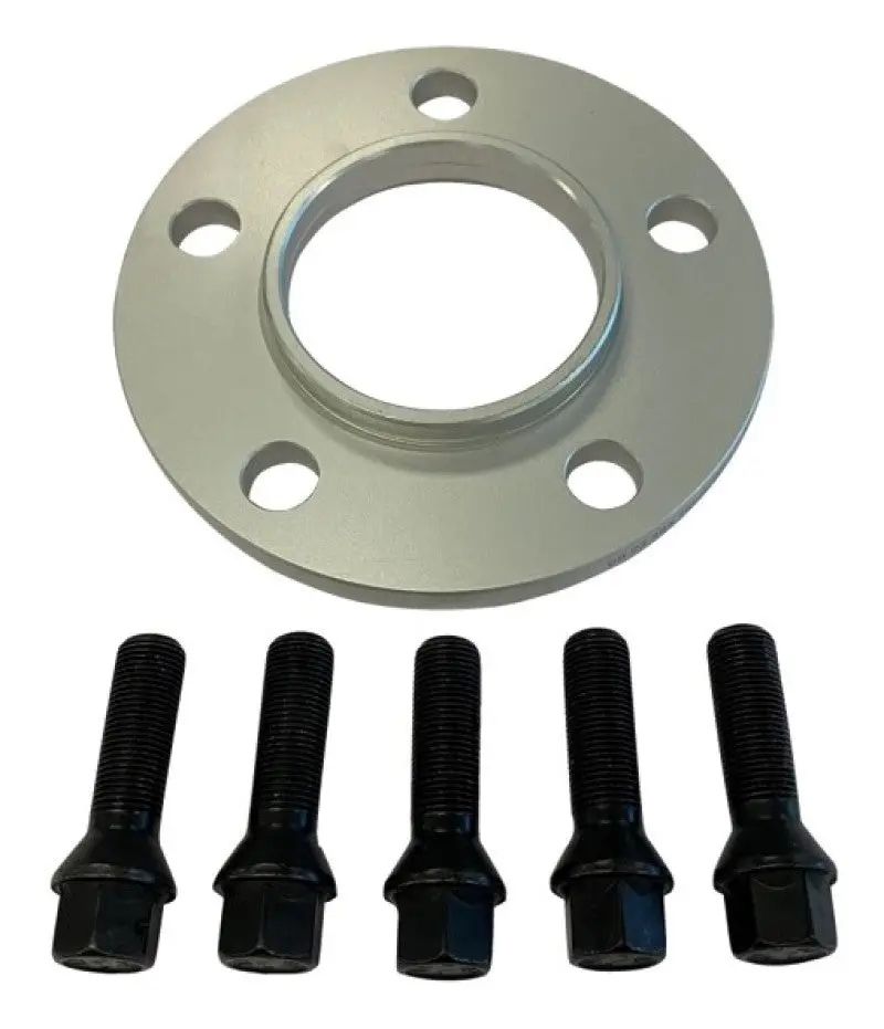 Bbs 10Mm Spacer Kit Bmw 5X120 Cb 72.5 - 14X1.25 Bolts (1 Spacer & 5 Black Lug Bolts) 1
