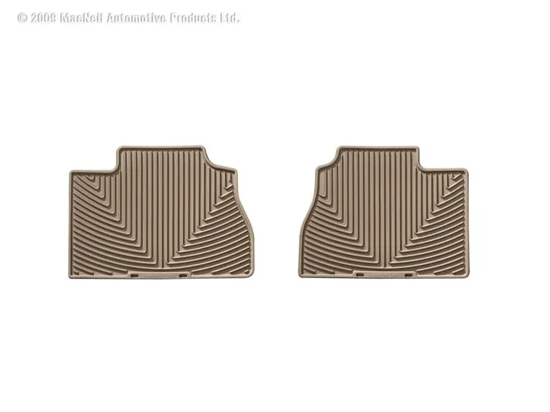 Weathertech 2002-2008 Dodge Ram 1500 Rear Rubber Mats - Tan 1
