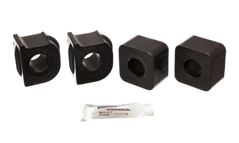 Energy Suspension 80-89 Chrysler Daytona/Lancer Black 1-1/8In Front Sway Bar & End Link Bushing Set 1
