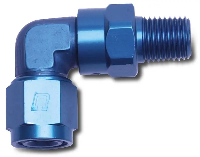 Russell Performance -8 An 90 Degree Female To Male 3/8In Swivel Npt Fitting 1