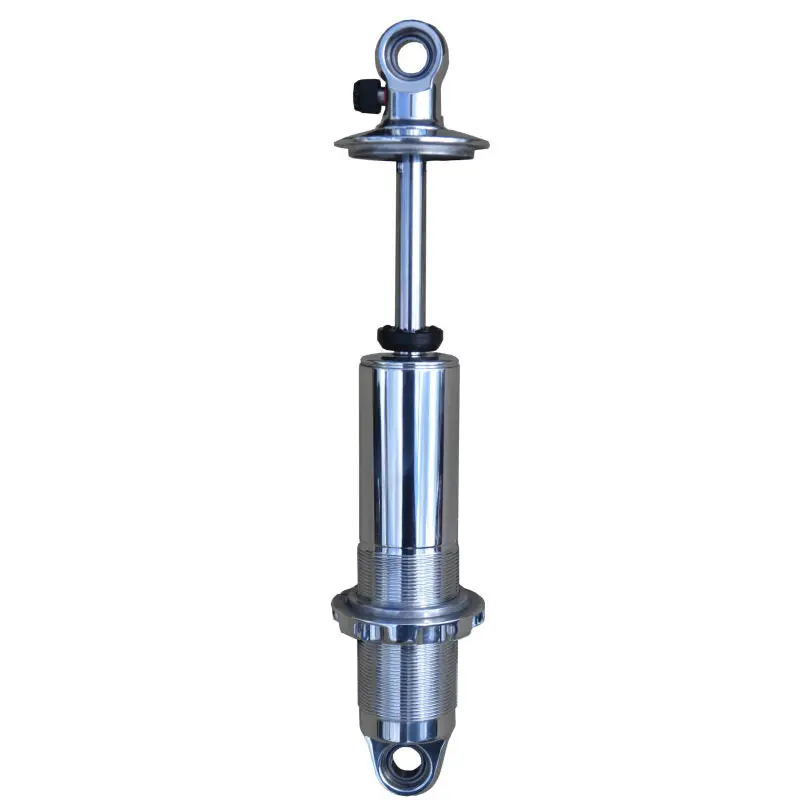 Ridetech Polished Hq Coilover Shock Single Adjustable 6.3In Stroke / 2In Stud Mount - Single 1